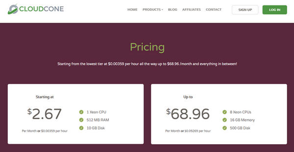 Cloudcone VPS服务器购买及使用教程 低价可支付宝