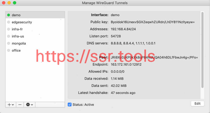WireGuard Mac客户端下载及使用教程