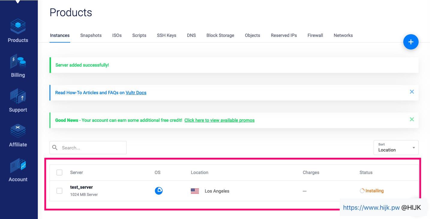 购买vultr服务器超详细图文教程