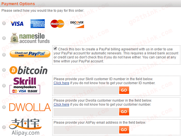 Namesilo购买域名详细教程