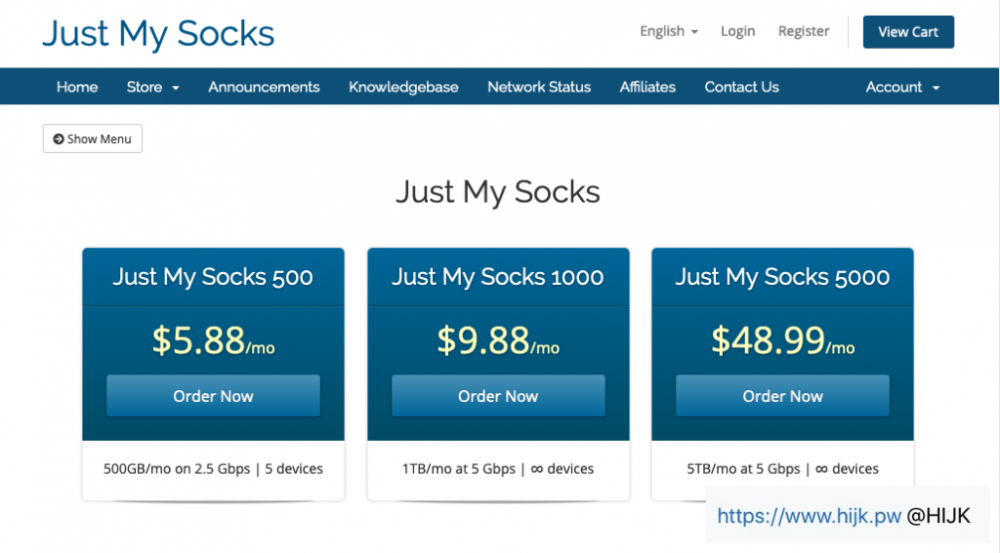 just my socks套餐列表