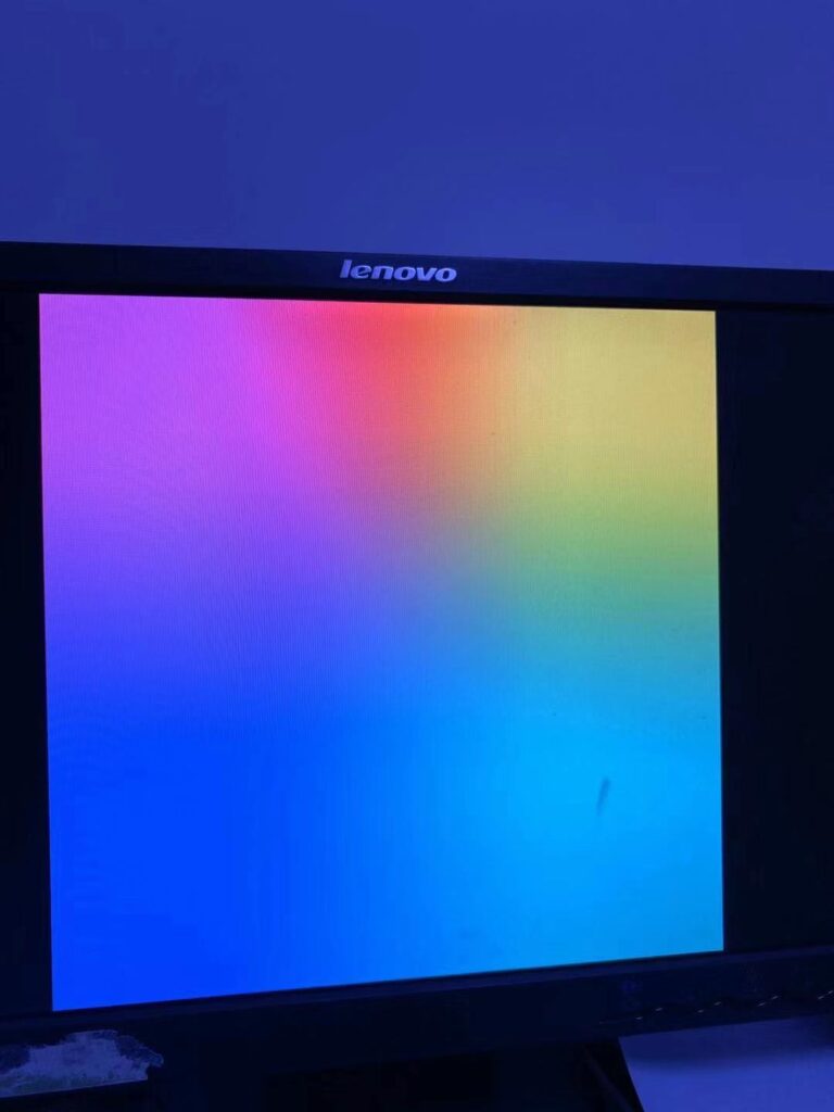 树莓派4B 彩虹画面