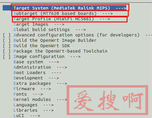 Ubuntu系统搭建路由器固件编译环境,OpenWRT(LEDE)固件固件编译命令 Ubuntu系统搭建路由器固件编译环境,OpenWRT(LEDE)固件固件编译命令